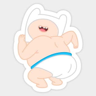 Finn the Baby Sticker